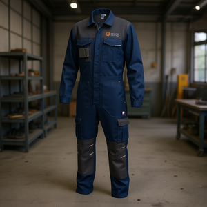 Combinaison de travail Ttake bleu marine taille S, vêtements de sécurité durables - Product Image 3