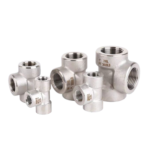 Lớn sẵn sàng chứng khoán áp lực cao 1/8 "-4" <span class=keywords><strong>ASTM</strong></span> SS <span class=keywords><strong>TEE</strong></span> phụ kiện đường ống 316 đường kính bằng nhau nội bộ ren <span class=keywords><strong>Tee</strong></span> - Product Image 1