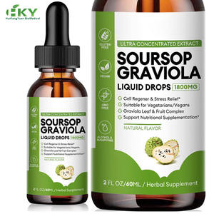OEM Organic Soursop Graviola gocce liquide per via orale di dosaggio Soursop integratori di SOURSOP multivitaminico - Product Image 1