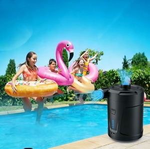 Bomba de Aire Eléctrica de 5200 mAh, Inflador y Desinflador Rápido para Piscinas Infantiles, Juguetes Acuáticos, Colchones Inflables de Camping, Botes Inflables - Product Image 2