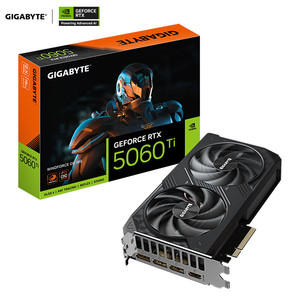 RTX 5060Ti WINDFORCE 16GB GDDR7 128-bit Gaming Graphics Card for Desktop New Fan PCI 4.0 16X 5060TI Graphics Card - Product Image 1