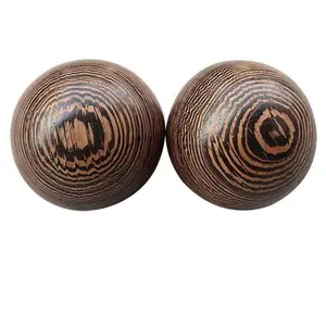 Wooden Massage Balls wood Fitness Stress Relaxation Health Care Hand Grip Exercise