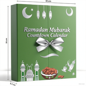Cajones de cuenta regresiva de 30 días con arte islámico festivo colorido para involucrar a tus hijos en la actividad diaria, regalo de Ramadán, regalo Eid para niños - Product Image 4