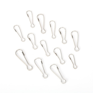 Hebilla de clip metálica de varias especificaciones, duradera para ropa y bolsos - Product Image 3