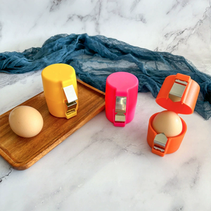 Batteur à œufs en plastique Outil de cuisson de cuisine à enlèvement rapide de coquille avec séparateur de coquille d'œuf et dispositif d'ouverture - Product Image 1