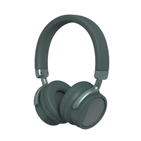 Auriculares Inalámbricos para Música y Juegos, Sonido Estéreo con Micrófono/Conector de Audio de 3.5mm, Auriculares Supraaurales