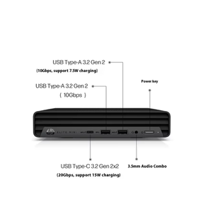 Bao Bì Ban Đầu Thương Mại Máy Tính Hps 600g9dm Mini Máy Tính Để Bàn PC Máy Tính Với I3 14th I3-14100T 8G RAM 512G SSD - Product Image 5