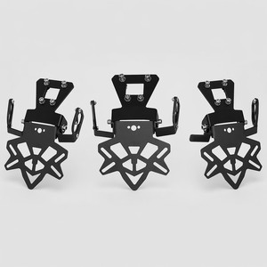 Soporte de matrícula de motocicleta eliminador de guardabarros (Tail Tidy) para <span class=keywords><strong>Kawasaki</strong></span> Z400 <span class=keywords><strong>Ninja</strong></span> 400 Z250 <span class=keywords><strong>250</strong></span> 2018-2025, aluminio CNC negro - Product Image 5