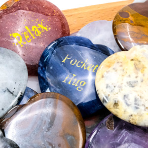 Hình bầu dục khác nhau Massage tự nhiên đá Rose Quartz tinh thể tự nhiên đá thủ công mỹ nghệ lo lắng cứu trợ massage Palm đá - Product Image 2