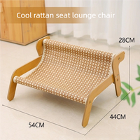 Chat grattoir inclinable canapé hamac en bois meulage griffe coussin animal-partagé planche à gratter chat lit pour chats
