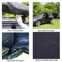 Pour Awnlux Heavy Duty 4*4 Foxwing 270 Tente Nouvelle-Zélande Conception Camping En Plein Air Toit De Voiture Côté Abri En Aluminium avec Tissu Oxford