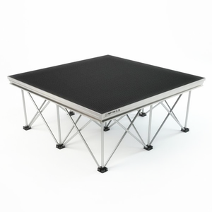 Plateforme de Scène Portable Pliable en Aluminium 1x1m 1x2m pour Événements et Concerts en Extérieur avec Éclairage de Surface Intégré - Product Image 3