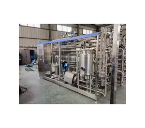 UHT Tubular milk sterilizing machine for tea beverage