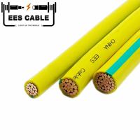 Cable de Tierra de Cobre Trenzado H07V-R 450/750V Clase 2, Aislado con PVC, 1*35mm², para Equipos Eléctricos Industriales