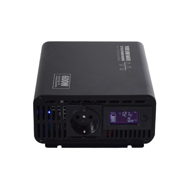 With Remote Control Function 12V 24V 48V to 220V 110V 600W Pure Sine Wave Inverter