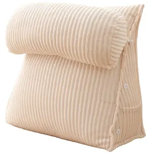 Factory Outlet Dirt-proof Ultra-Comfy Custom Office Dormitory Students Bed Chair Lumbar Backrest Cushion