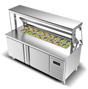 Frigorifero per Insalate, Banco Frigo per Insalate, Attrezzatura per Buffet di Insalate - Product Image 2