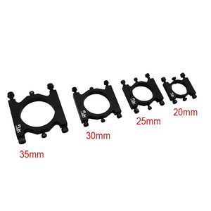 Abrazadera de Tubo de Carbono para Brazo de Dron RJXHOBBY RJX, Soporte de Fijación de Aluminio, Conector de Sujeción para Tubos Redondos de Fibra de Carbono - Product Image 2