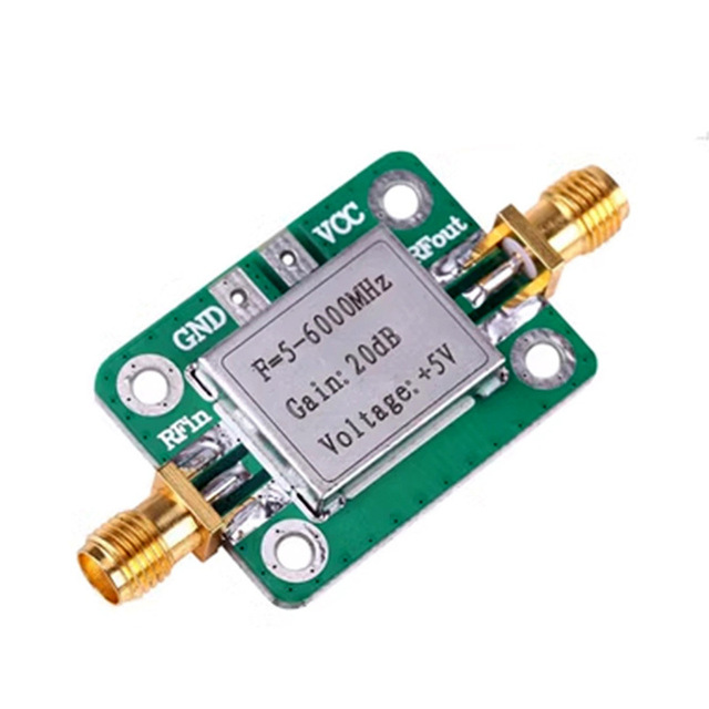 RF Ultra Wideband Medium Power Amplifier (5M-6GHz Gain 20dB)