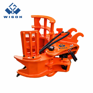 WIGON Forestry Logging Excavator <b>Hydraulic</b> Tree Shear Cutting Accessories - Product Image 1
