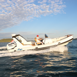 <span class=keywords><strong>Bateau</strong></span> semi-rigide gonflable de sport de luxe de 6,6 m (22 pieds) certifié CE, style européen, en fibre de verre et Hypalon - Product Image 6