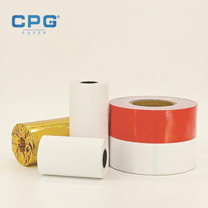 Rollos de Papel Térmico Personalizados de Fábrica, Ópticos y Estables, 57x30mm, 65gsm, para Recibos de Pago en Tiendas Minoristas - Product Image 1