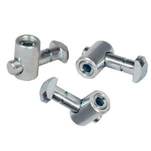 Riveted Connectors 0.125 In Diameter Zinc Plated Carbon Steel For Aluminum Profiles Home Improvement Hardware - Product Image 4