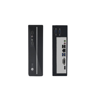 Terminal Cloud Tanpa Kertas untuk Kontrol Industri, Workstation dengan CPU I5 12400, Port Ethernet Gigabit Ganda, Komputer Mini untuk Kantor Rumah