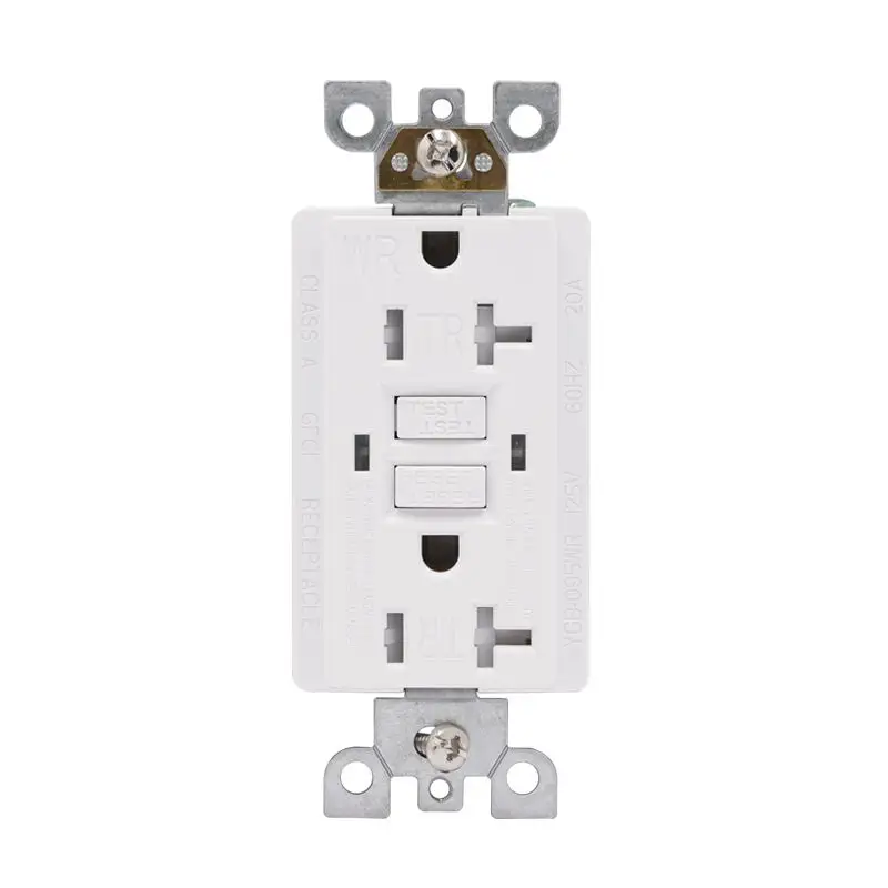 Shanghai Linsky 20A 125V Resistente a la intemperie GFCI Outlets Decor GFCI Receptáculos con indicador LED