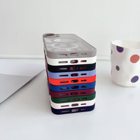 JOYPORODO B202 Étui de Téléphone Transparent en Acrylique Clair pour iPhone 17 16 Pro Max Coque Magnétique Cellulaire Étui Téléphone Fundas De