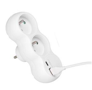เต้ารับไฟฟ้าติดผนังแบบฝรั่งเศส Pheiyon EU 2*16A 230V มาตรฐาน CE ROHS พร้อมสายดิน USB A+C IP20 2 ช่องเสียบ สำหรับบ้านและสำนักงาน - Product Image 3