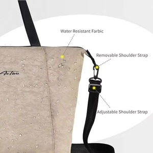 Échantillon gratuit : Sac de sport à bandoulière pour femme avec compartiment séparé pour chaussures, sac de rangement à main (tapis de yoga non inclus) - Product Image 6