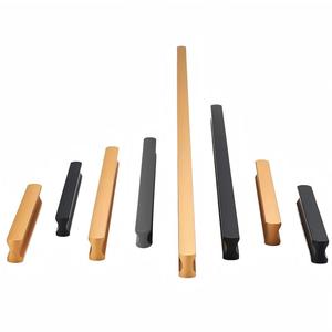 Gagang Kabinet Mewah Modern Aluminium Kustom, Gagang Laci, Kenop Lemari, Gagang Meja Rias, Perangkat Keras Pintu, Gagang Furnitur - Product Image 1