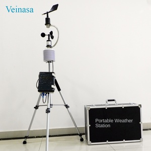 <span class=keywords><strong>Station</strong></span> météo portable PAWS005C avec batterie au lithium intégrée, conception étanche, vitesse du vent, température, humidité, pression atmosphérique - Product Image 4