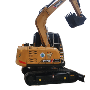 Miniexcavadora Sany SY75C Usada de 7.5 Toneladas |   Como Nuevo |   Precio con Descuento |   Accesorios Completos - Product Image 1