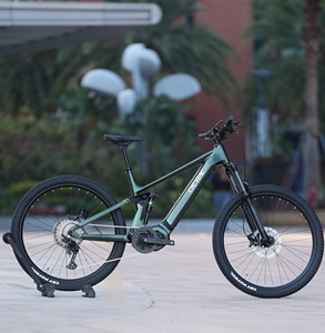 Vélo de montagne tout suspendu 29 (27,5) pouces, cadre en aluminium Em6-3rd, moteur central 750w, M430 E-mtb 48v Em6(3rd) M6100/12s+m430/75 - Product Image 1