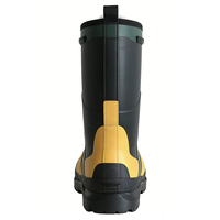 Bottes de sécurité hivernales respirantes en caoutchouc PVC OEM/ODM de haute qualité, avec embout en acier, imperméables, isolantes, durables et lumineuses pour la chasse
