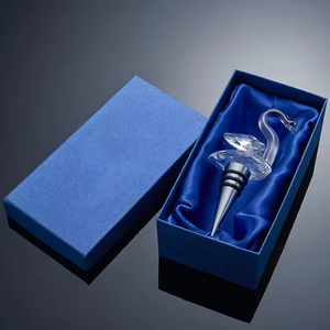 K9 accesorios de cristal para <span class=keywords><strong>vino</strong></span> tapón de lujo amatista mármol cristal goteo botella de <span class=keywords><strong>vino</strong></span> tapones de acero inoxidable - Product Image 6