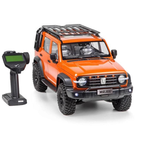 1:8 Échelle Traction Hobby KM GWM Réservoir 300 V2 RC Camion Sur Chenilles Avec Verrouillage Diffs 4WD Couple Élevé Servo 10 Canaux Télécommande