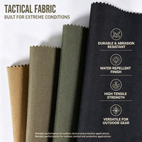 Tissu Oxford tactique en gros, hydrofuge et résistant à l'abrasion, pour vestes, sacs à dos et équipements de protection extérieurs