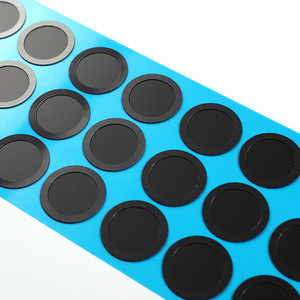 Malla de filtro de polvo negra tejida troquelada a medida QX, ecológica, con adhesivo, compatible con RoHS y REACH, para protección de electrónica OEM - Product Image 4