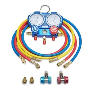 Kit de Herramientas para Bomba de Vacío que Incluye Refrigerante, Juego de Manómetros para HVAC y Detector de Fugas - Product Image 3