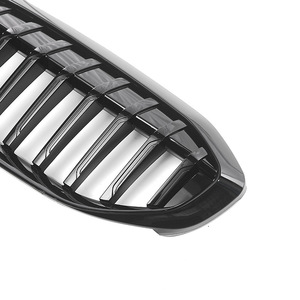 Rejilla Delantera Negra Brillante para BMW G20, Repuesto para Serie 3 2020-2022, Material ABS - Product Image 4