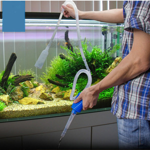 <span class=keywords><strong>Aquarium</strong></span> <span class=keywords><strong>Fish</strong></span> Tank <span class=keywords><strong>Vacuum</strong></span> Gravel Water Filter Cleaner Siphon Pomp Handleiding Schoner Pomp Veilig Vacuüm - Product Image 2