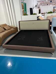 Juego de Muebles de Dormitorio Moderno Personalizado, Cama Queen Size con Cabecera Extendida, Estructura de Madera de Pino, Tapicería de Tela de 3 Años de Duración, <span class=keywords><strong>Peyo</strong></span> - Product Image 5