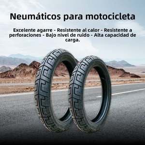 Pneu pour motos 90/80-18, conduite confortable pour motos de 150-250 cc, utilisation sur routes pavées - Product Image 3