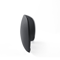 Étui de protection pour casque VR 2/Pro, ensemble combo 2-en-1 noir avec plastique ABS et installation facile
