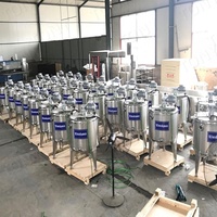 Ligne de production de lait et de yaourt pour petites entreprises, 100 L, 200 L, 500 L, machine de transformation laitière, machine de pasteurisation du lait, pasteurisateur