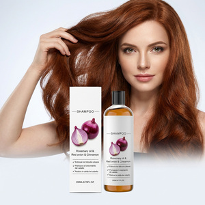 Shampooing Volumisant Léger à l'Oignon Rouge, Nettoyant Nourrissant & Rafraîchissant Doux, Soin Réducteur de Sébum pour des Cheveux Doux et Volumineux - Product Image 2