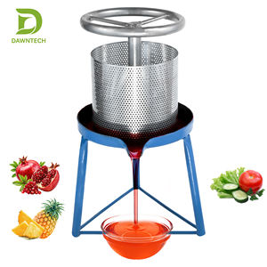 Presse-fruits manuelle en acier inoxydable avec panier pour jus de raisin, pomme, grenade - Product Image 2